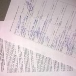 Signatures dels regidors i regidores de Collsuspina